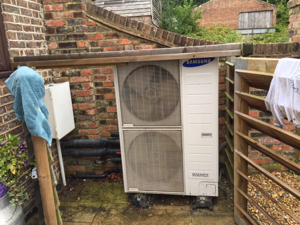 Home Air Source Heat Pump Servicing